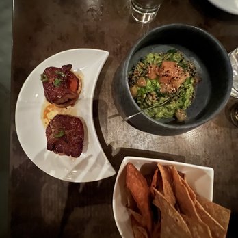 Cafe Mogador - Grapefruit Guac + Foie gras - Moroccan Near Me - Brooklyn, New York