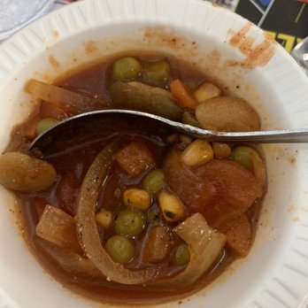 Fuller’s Old Fashioned BBQ - Tomato , beans , corn and onion soup - Barbeque Near Me - Pembroke, North Carolina Fuller’s Old Fashioned BBQ - Tomato , beans , corn and onion soup - Barbeque Near Me - Pembroke, North Carolina