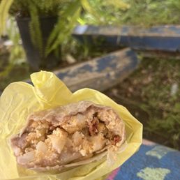 Bacon potato burrito Bacon potato burrito