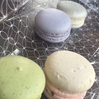 Tout Suite - The macaroons I had earl grey, lavender, green tea and rose - Cafes Near Me - Houston, Texas Tout Suite - The macaroons I had earl grey, lavender, green tea and rose - Cafes Near Me - Houston, Texas