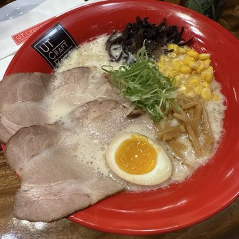 UT Craft Ramen - Tonkotsu ramen. Perfect - Ramen Near Me - Midvale, Utah