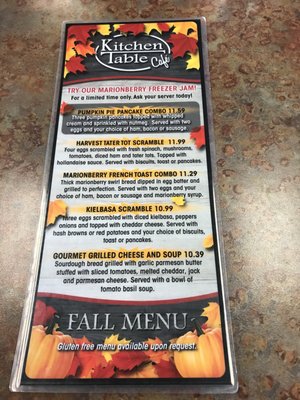 Menu photo 6 Kitchen Table Cafe - Evergreen Place Vancouver, WA