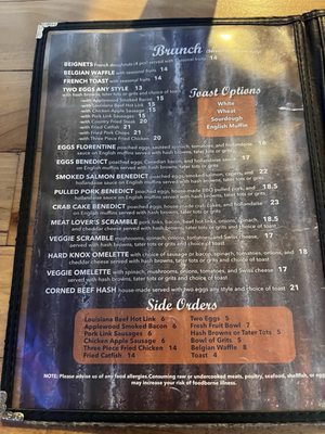 Menu photo 4 Hard Knox Cafe San Francisco, CA