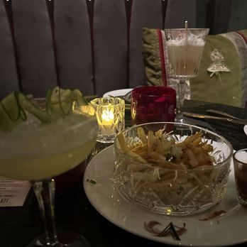 Vanderpump A Paris - Fries with signature homemade ketchup Rivera Rules cocktails drink OOH LA LA LLIPOP cocktails drinks All are amazing !! - French Near Me - Las Vegas, Nevada Vanderpump A Paris - Fries with signature homemade ketchup Rivera Rules cocktails drink OOH LA LA LLIPOP cocktails drinks All are amazing !! - French Near Me - Las Vegas, Nevada