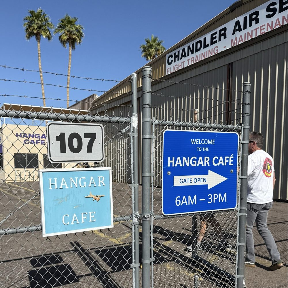 Hangar Cafe - Outside - Cafes Near Me - Chandler, Arizona Hangar Cafe - Outside - Cafes Near Me - Chandler, Arizona