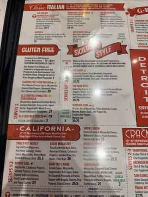 Menu photo 1 Pizza Rock Henderson, NV
