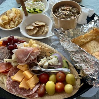 Wharf Master's Inn - delicious spread prepared by Karen! - Hotels Near Me - Point Arena, California
