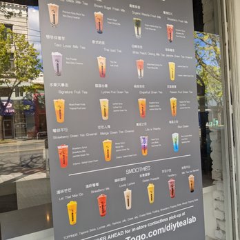 DIY Tea Lab - Ballard - Menu - Bubble Tea Near Me - Seattle, Washington DIY Tea Lab - Ballard - Menu - Bubble Tea Near Me - Seattle, Washington