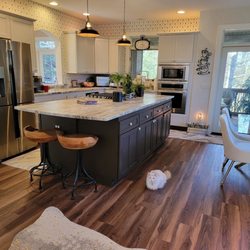 BPS Southeast Flooring - Proximity Mills Hudson River color Pebble installed in a home in Brevard NC.