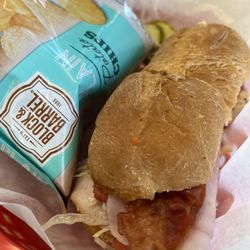 Butcher Block Deli - Covington - Covington sub with chips