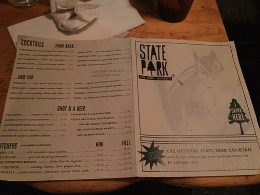 Menu photo 4 State Park Cambridge, MA Menu photo 4 State Park Cambridge, MA