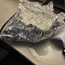 Clyde Coffee - Used foil on my sandwich after I asked for it to go.