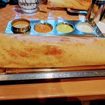Saravanaa Bhavan - Plain masala dosa, a feast to your eyes and tummy - Indian Near Me - Irving, Texas