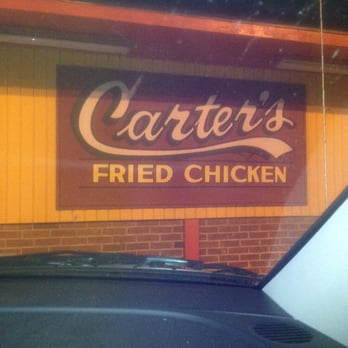 Carter's Fried Chicken - a sign on the side of a building - Southern Near Me - Blackshear, Georgia