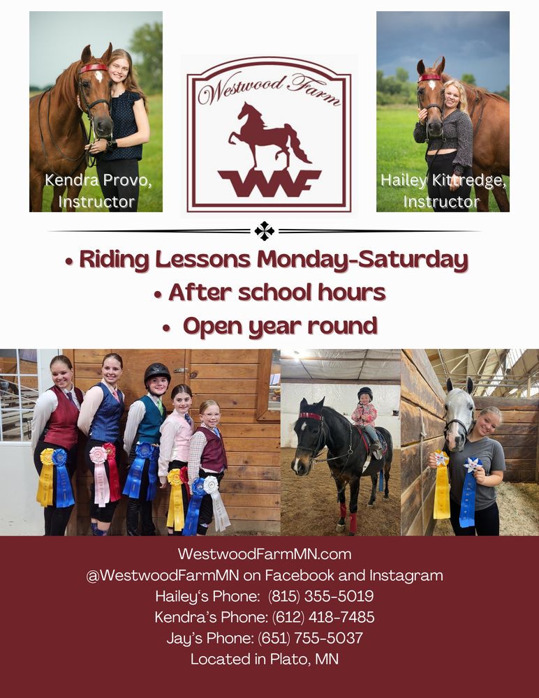 Westwood Farm - equestrian in Plato, MN