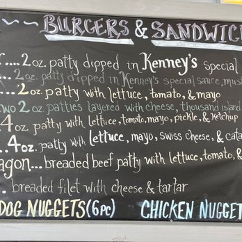 Kenney's - Menu 1 - Hot Dogs Near Me - Lexington, Virginia Kenney's - Menu 1 - Hot Dogs Near Me - Lexington, Virginia