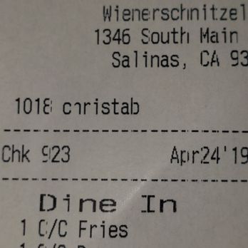 Wienerschnitzel - I think this is who took our order. - Hot Dogs Near Me - Salinas, California