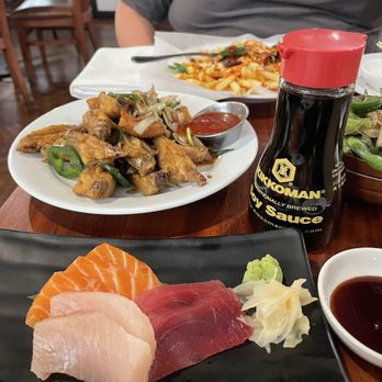 Fuji Sacramento - 7 pc 7 PC. SASHIMI & Salt and Pepper SPLIT WINGS - Japanese Near Me - Sacramento, California Fuji Sacramento - 7 pc 7 PC. SASHIMI & Salt and Pepper SPLIT WINGS - Japanese Near Me - Sacramento, California