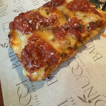 Baldinucci Pizza Romana - Chicken Parmesan (Romana) - Pizza Near Me - Austin, Texas Baldinucci Pizza Romana - Chicken Parmesan (Romana) - Pizza Near Me - Austin, Texas