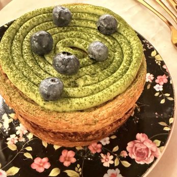 Parisien Gourmandises - Blueberry Matcha Rolled Croissant - Bakeries Near Me - San Diego, California Parisien Gourmandises - Blueberry Matcha Rolled Croissant - Bakeries Near Me - San Diego, California