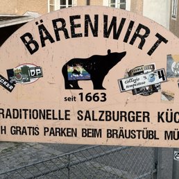 Bärenwirt sign