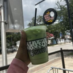 Matcha latte w/oat milk Matcha latte w/oat milk