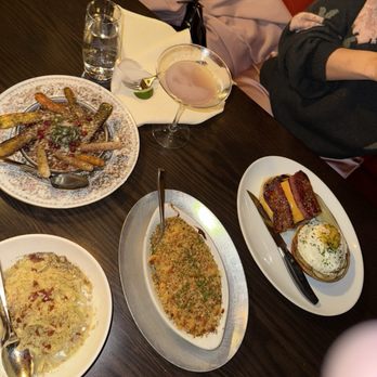 The 130 Club - Cacio e Pepe The 130 Cheeseburger Mac and cheese Carrot side - Steakhouses Near Me - Tenafly, New Jersey The 130 Club - Cacio e Pepe The 130 Cheeseburger Mac and cheese Carrot side - Steakhouses Near Me - Tenafly, New Jersey