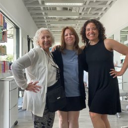 The ladies after cut and color The ladies after cut and color