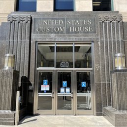 Exterior outside entrance of U S Customs and Border Protection - Chicago, Illinois Exterior outside entrance of U S Customs and Border Protection - Chicago, Illinois