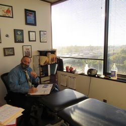 East Loop Chiropractic Clinic - Dr. Hallisey's treatment room