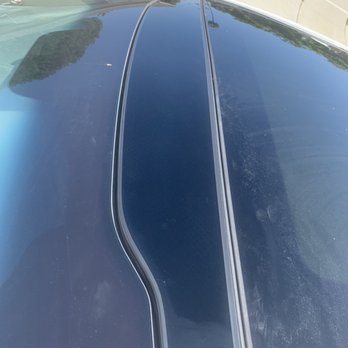 Certified Auto Glass Replacement - After photos of the replaces front panel on a Kia Optima Hybrid windshield/sunroof. - Auto Glass Services Near Me - Anaheim, California
