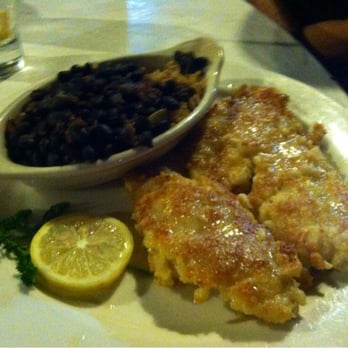 Marker 88 - Macadamia crusted yellowtail snapper with black beans and rice - Seafood Near Me - Islamorada, Florida Marker 88 - Macadamia crusted yellowtail snapper with black beans and rice - Seafood Near Me - Islamorada, Florida