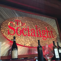 Steel Werx - Customer Hammered Die-Cut Copper Sign for "The Socialight" in Downtown Campbell.