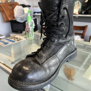 Shoe Cobbler - Before - Shoe Repair Near Me - Norco, California