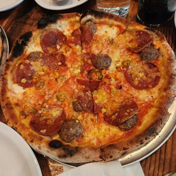 Parlor Pizza Bar - River North - Fire meatball pizza - Pizza Near Me - Chicago, Illinois Parlor Pizza Bar - River North - Fire meatball pizza - Pizza Near Me - Chicago, Illinois