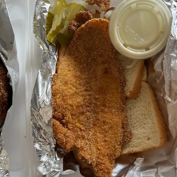 The Rib Shack - single catfish meal - Barbeque Near Me - Fallbrook, California The Rib Shack - single catfish meal - Barbeque Near Me - Fallbrook, California