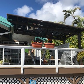 Carports Hawaii - looking at our deck. very appealing. - Patio Coverings Near Me - Honolulu, Hawaii