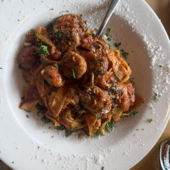 Bruschetta Francesca - Parpadelle with sausage - Italian Near Me - Key West, Florida