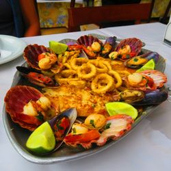 Restaurante Samburá - Sinfonia de frutos do mar