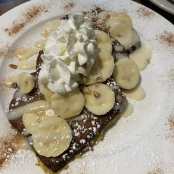 Garden Berry Cafe - 4 Banana Bread French Toast - Breakfast & Brunch Near Me - Vernon Hills, Illinois Garden Berry Cafe - 4 Banana Bread French Toast - Breakfast & Brunch Near Me - Vernon Hills, Illinois