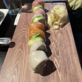 Wasabi Restaurant & Bar - Rainbow Roll - Sushi Bars Near Me - Downers Grove, Illinois Wasabi Restaurant & Bar - Rainbow Roll - Sushi Bars Near Me - Downers Grove, Illinois