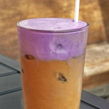 Daily Grind - Vietnamese Coffee with Ube Foam - Cafes Near Me - Toronto, Ontario Daily Grind - Vietnamese Coffee with Ube Foam - Cafes Near Me - Toronto, Ontario