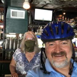 McCleary's Pub - Me and Mary on opening day!