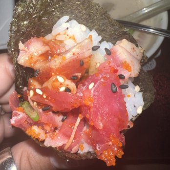 Saigon Sushi - Spicy tuna hand roll - Asian Fusion Near Me - Vero Beach, Florida