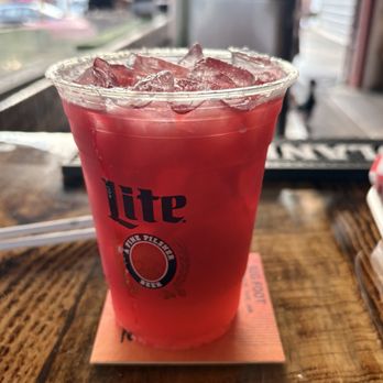Pink PiG Southern BBQ - BlackBerry Daiquiri - Southern Near Me - Helen, Georgia Pink PiG Southern BBQ - BlackBerry Daiquiri - Southern Near Me - Helen, Georgia