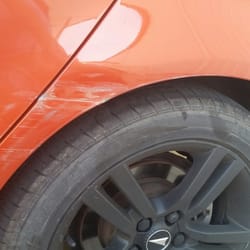 Mt Healthy Auto Body Shop - Before the repair