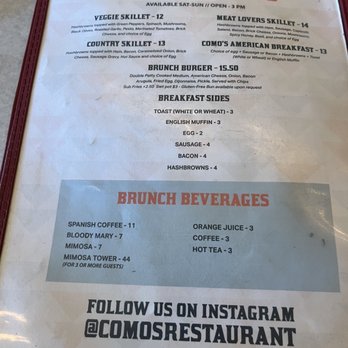 COMO's Restaurant - Menu - Pizza Near Me - Ferndale, Michigan COMO's Restaurant - Menu - Pizza Near Me - Ferndale, Michigan