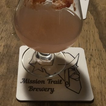 Three Missions Brewery - Tried their fresh tap with Chamoy rim and it was delish - Breweries Near Me - Socorro, Texas