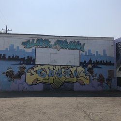 Still We Rise mural - Black & Brown unity mural
