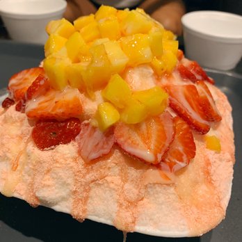 The Coffee By Hand - Strawberry mango snowcream (size medium) - Desserts Near Me - Duluth, Georgia The Coffee By Hand - Strawberry mango snowcream (size medium) - Desserts Near Me - Duluth, Georgia
